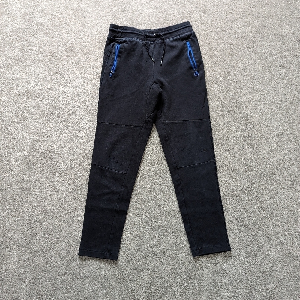 Gap fit sweatpants black kids size Large